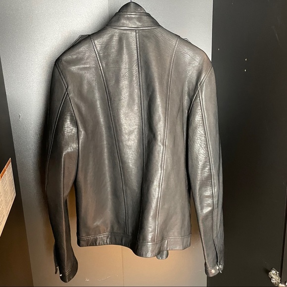Hugo Boss Leather Jacket - Picture 3 of 4